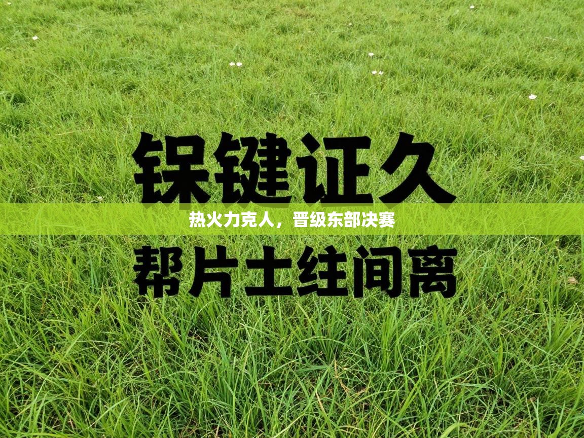 热火力克人,晋级东部决赛 第1张